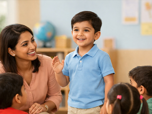 Group activity with children